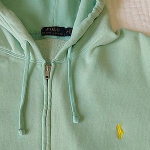 Polo Ralph Lauren Hoodie Hooded Sweatshirt Green L